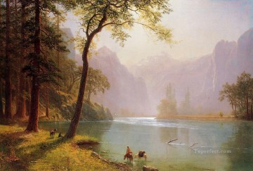  California Obras - Valle del río Kerns California Albert Bierstadt